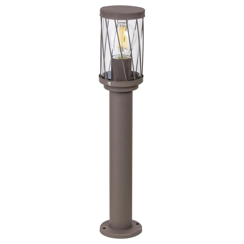 Rabalux Budapest trädgårdsstativlampa, IP44, färg: brun, E27-gänga, max 40 W, 8889