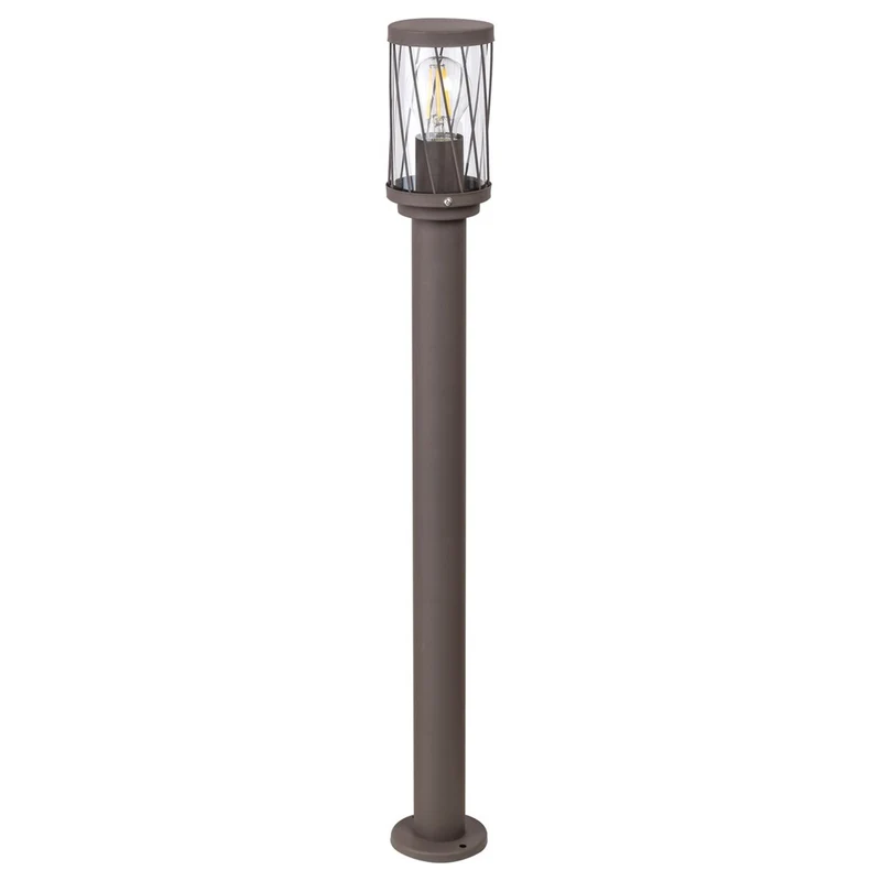Rabalux Budapest trädgårdsstativlampa, IP44, färg: brun, E27-gänga, max 40 W, 8890