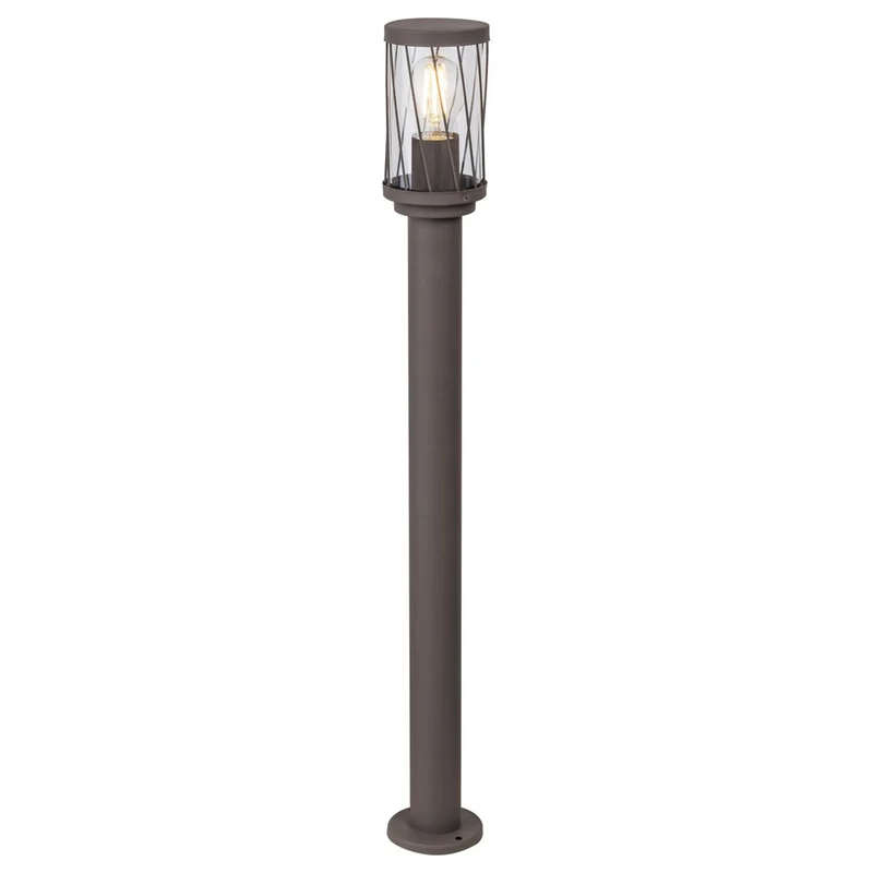 Rabalux Budapest trädgårdsstativlampa, IP44, färg: brun, E27-gänga, max 40 W, 8890