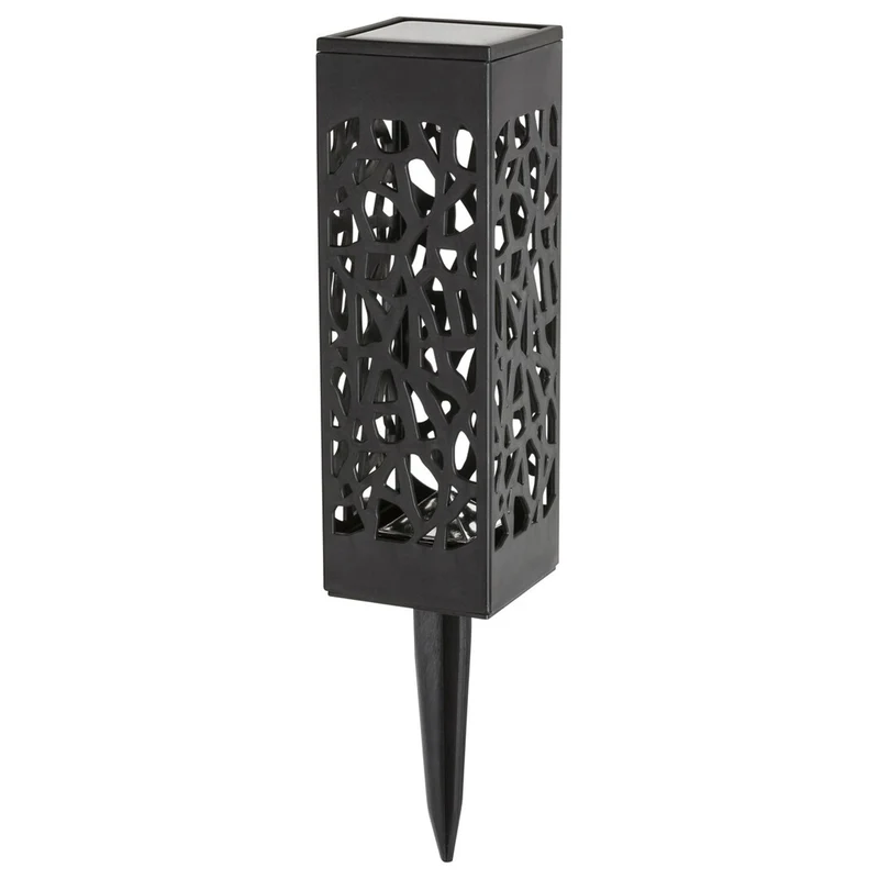 Mora solcellslampa, 2 lm, skyddsklass IP23, färg: svart, LED 0,16 W, 8949