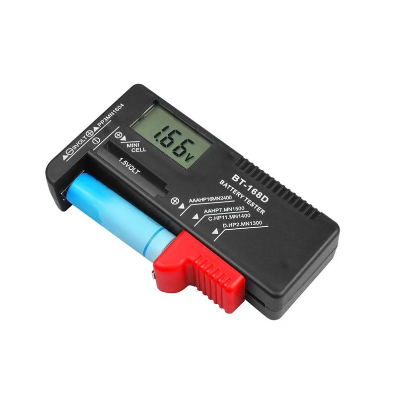 GreenBlue GB189 batterihållare + Lamex digital testare för batterier och uppladdningsbara batterier