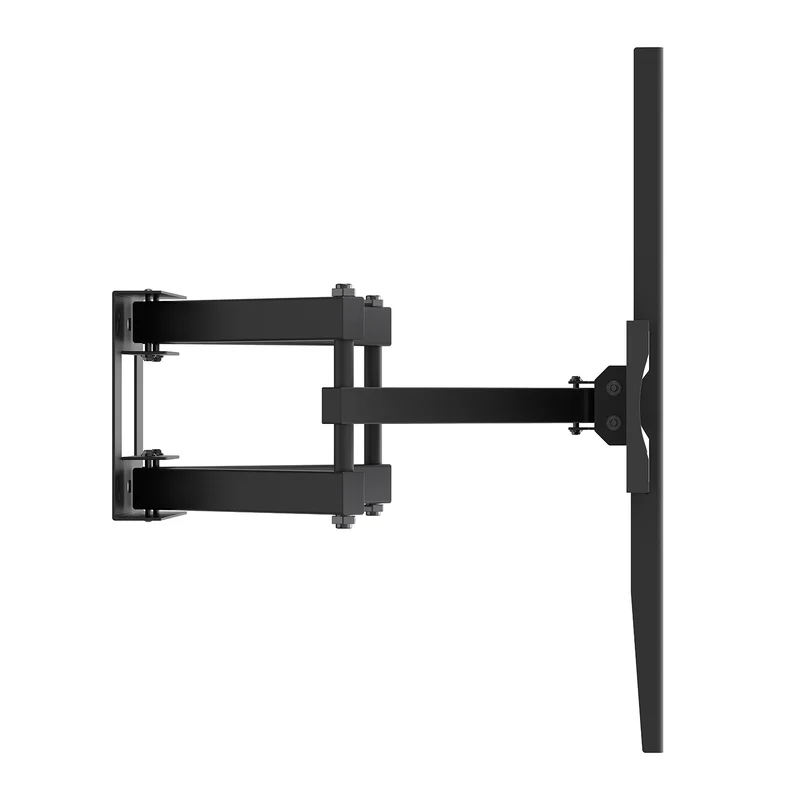 TV-fäste/hängare Maclean, max VESA 400x400, 32–70 tum, upp till 40 kg, svart, lutningsjustering +12°–-12° och vridning +60°–-60°, MC-192