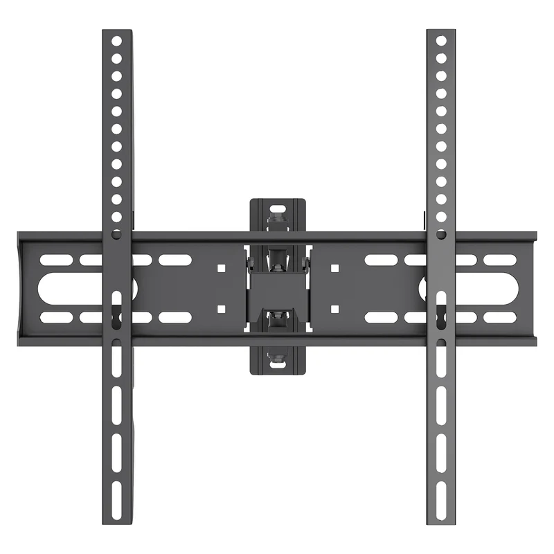 TV-fäste/hängare Maclean, max VESA 400x400, 32–55 tum, upp till 30 kg, svart, lutningsjustering +2°–-10° och vridning +90°–-90°, MC-191