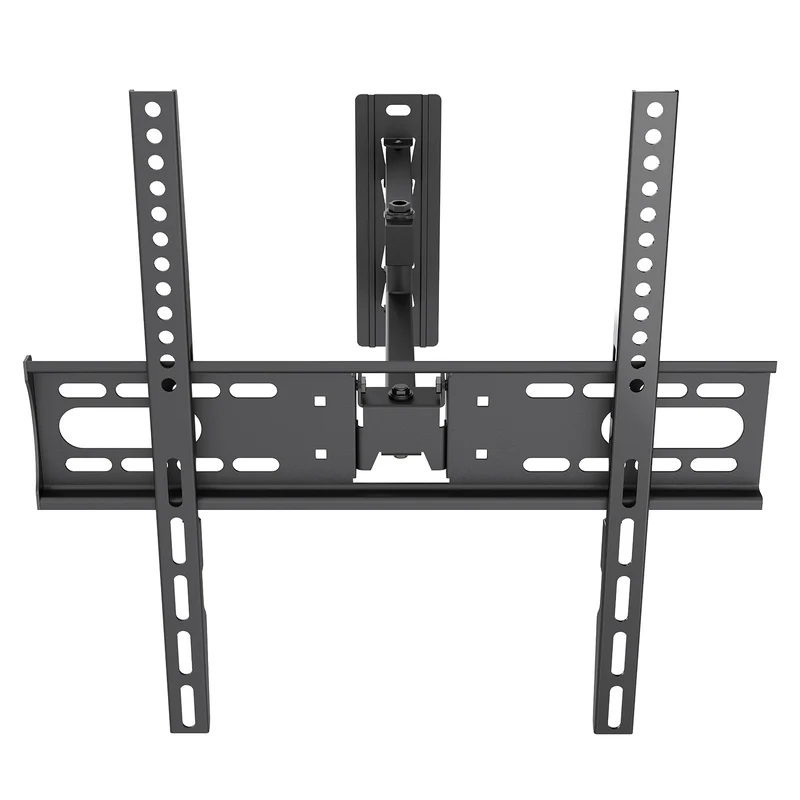 TV-fäste/hängare Maclean, max VESA 400x400, 32–55 tum, upp till 30 kg, svart, lutningsjustering +2°–-10° och vridning +90°–-90°, MC-191