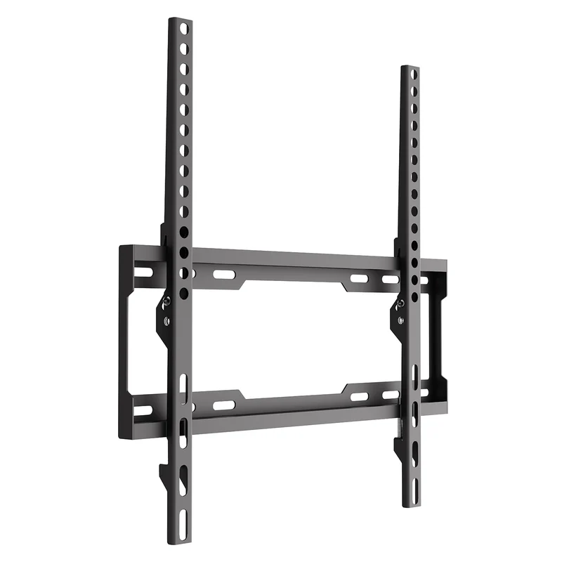 TV-fäste/hängare Maclean, max VESA 400x400, 32–75 tum, upp till 45 kg, svart, lutningsjustering 0°–-8°, MC-187
