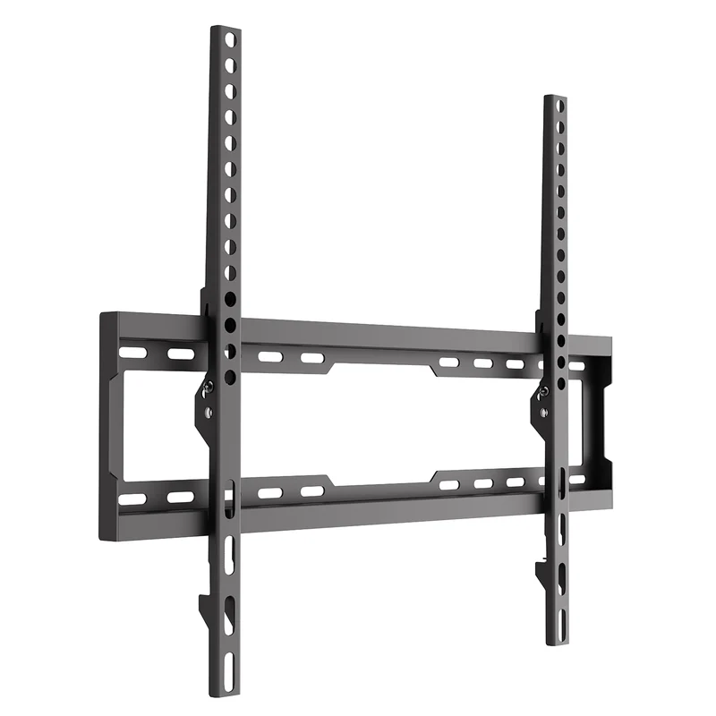 TV-fäste/hängare Maclean, max VESA 600x400, 37–86 tum, upp till 45 kg, svart, lutningsjustering 0°–-8°, MC-188