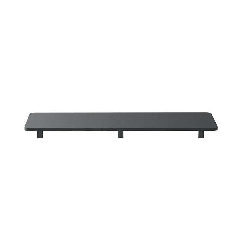 Maclean fällbar hylla/topp, svart, 100x40 cm, max 50 kg, MC-128 B