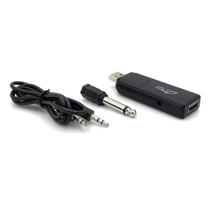 Två trådlösa mikrofoner med USB-mottagare till högtalare med karaokefunktion, Mediatech MT395