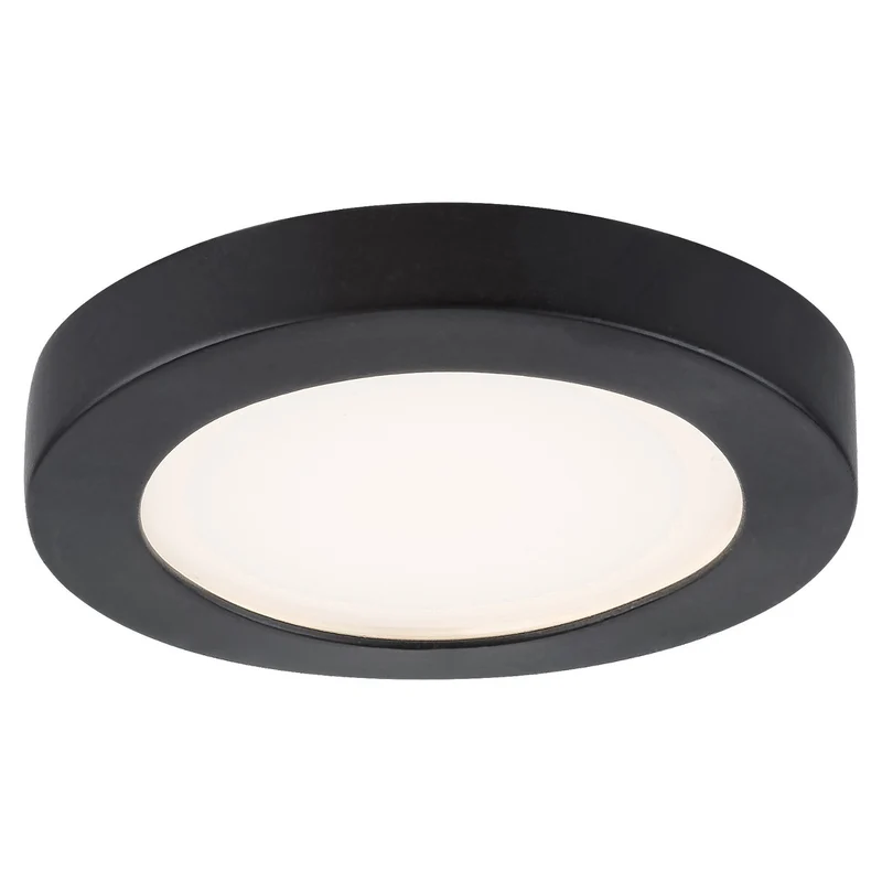 Rabalux utanpåliggande lampa, 3W LED, IP44, svart, Coco