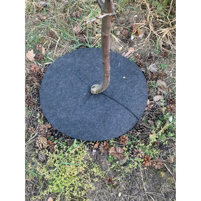 Bertoni anti-grässkivset, 3 delar, 40 cm, grå