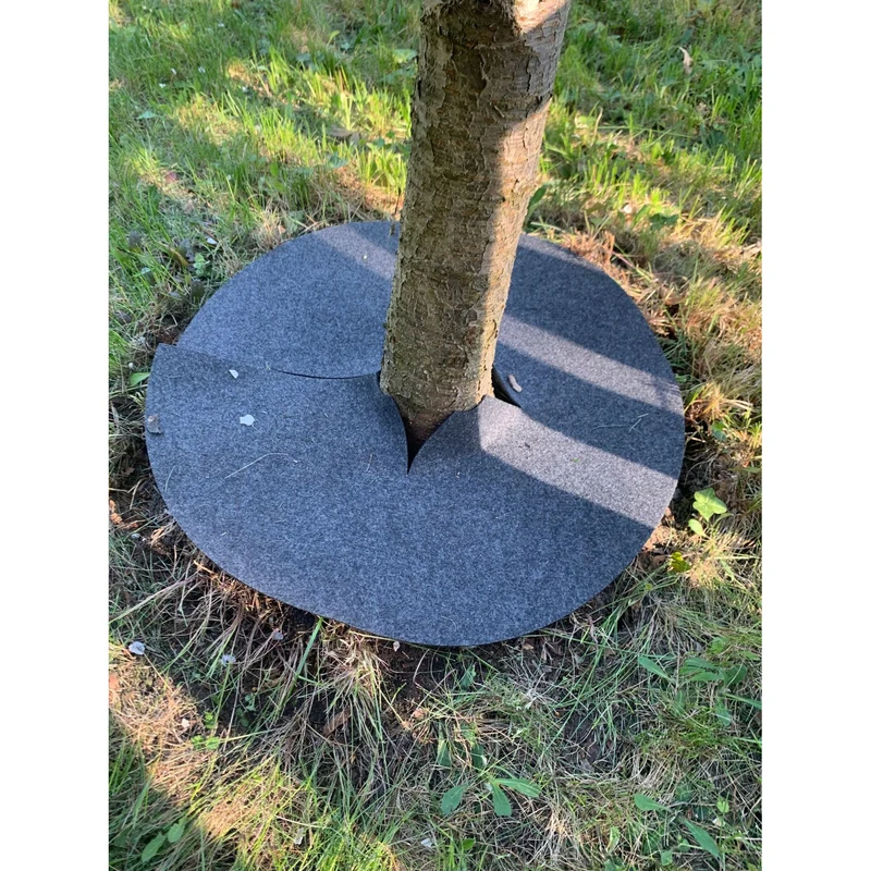 Bertoni anti-grässkivset, 3 delar, 40 cm, grå