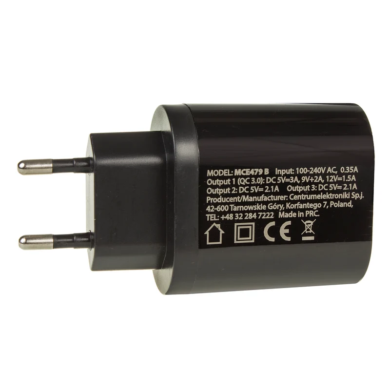 Laddare 7031070315 USB universal 7200 mA 5 V + kabel