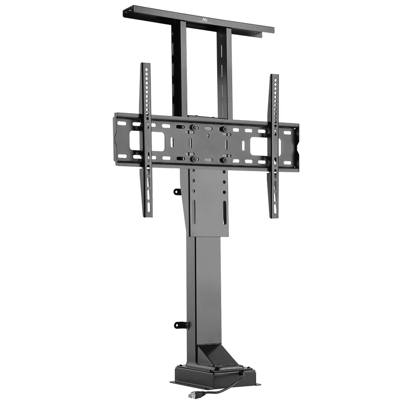 Elektrisk kabelförlängningsfäste Maclean, 37''-65''', VESA 600x400, max 50kg, MC-866 + HDMI 2.0 4K 3D UHD 1,8m KABEL 48 bit