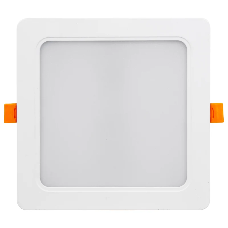 5x Maclean LED-takpanel, infälld SLIM, 18W, neutralvit 4000K, 170*170*26mm, 1800lm, MCE374 S + ytadapter MCE379 S