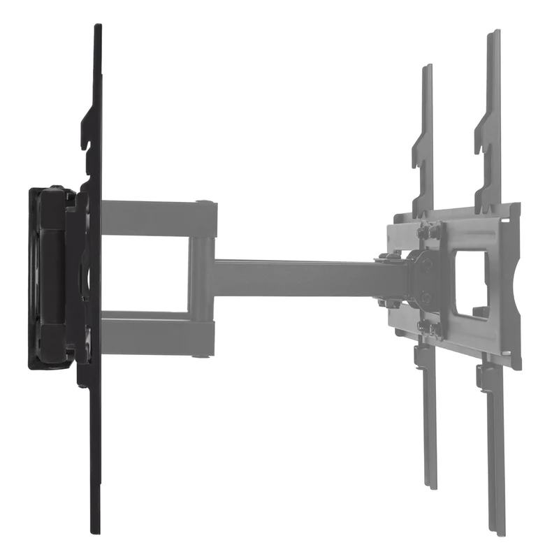 Maclean TV-fäste, max VESA 400x400, 32-75", 50kg, horisontell och vertikal vinkeljustering, profil 80-380mm, svart, MC-788