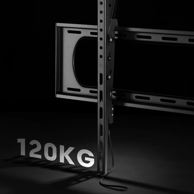 Maclean fäste för TV eller monitor, max. VESA 900x600, 60-120", 120kg, svart, MC-750N