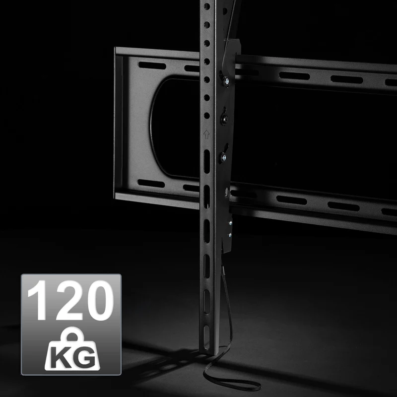 Maclean fäste för TV eller monitor, max. VESA 900x600, 60-120", 120kg, svart, MC-750N