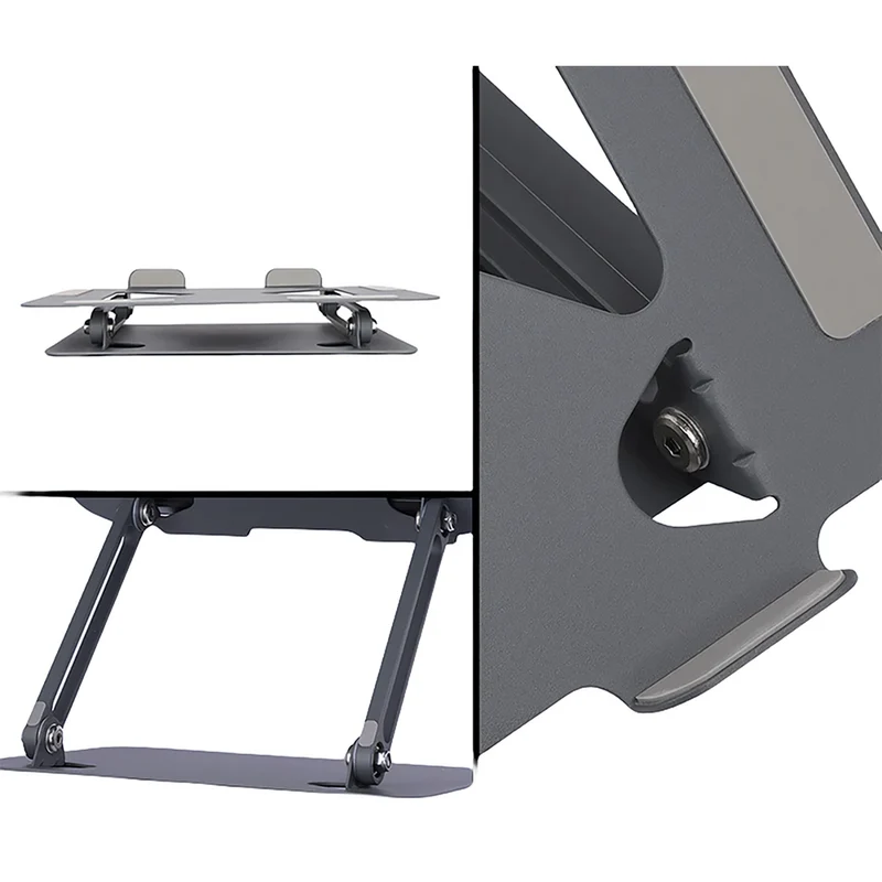 Justerbart, ergonomiskt laptop-stativ 10-17 tum LAPTOP-STÅND Media-Tech MT2661