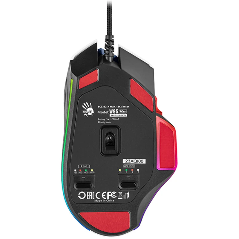 A4TECH BLOODY W95Max USB Sport Navy Gaming Mus