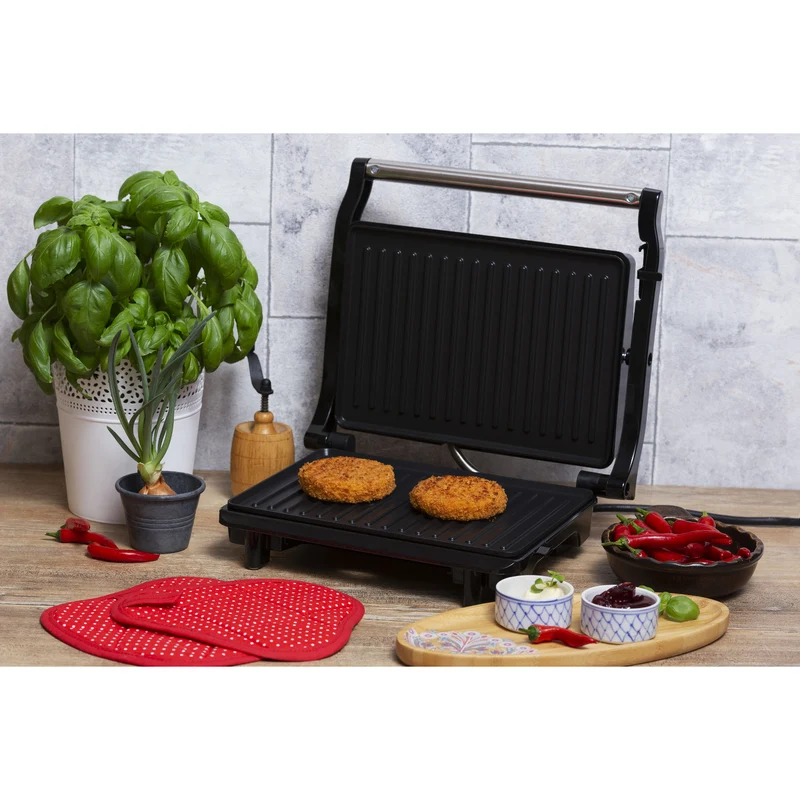 Camry elektrisk grill, non-stick-plattor, maxeffekt 2100 W, CR 3044