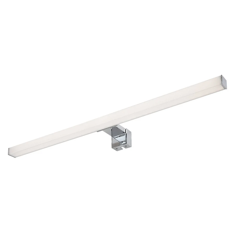 Badrumslampa från Rabalux, effekt 9 W, naturvit 4000 K, IP44. Krom, Oliro