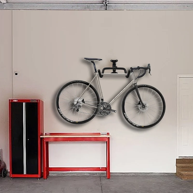 Maclean cykelhållare/vägghängare, horisontell, stål, max. belastning 30 kg, MC-431, 4 st.