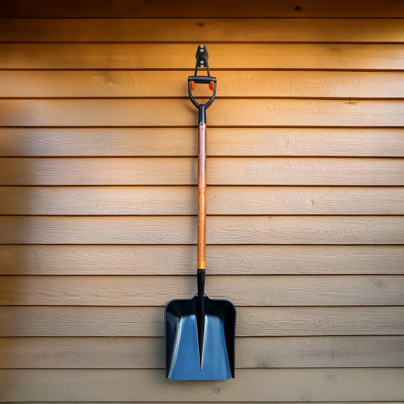Väggfäste/hängare för garage från Maclean, för däck, trädgårdsredskap, stege, slangar, cykel, max. belastning 50 kg, MC-443, 4 st.