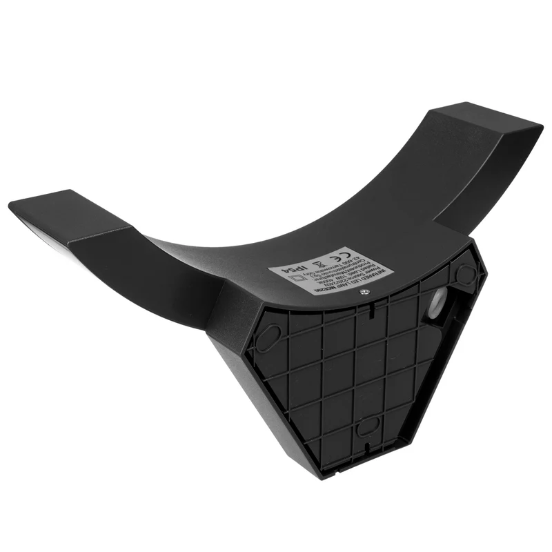 Maclean LED-lampa med rörelsesensor, infraröd rörelsesensor, svart, 10 W, IP54, 800 lm, MCE290 B, 4 st