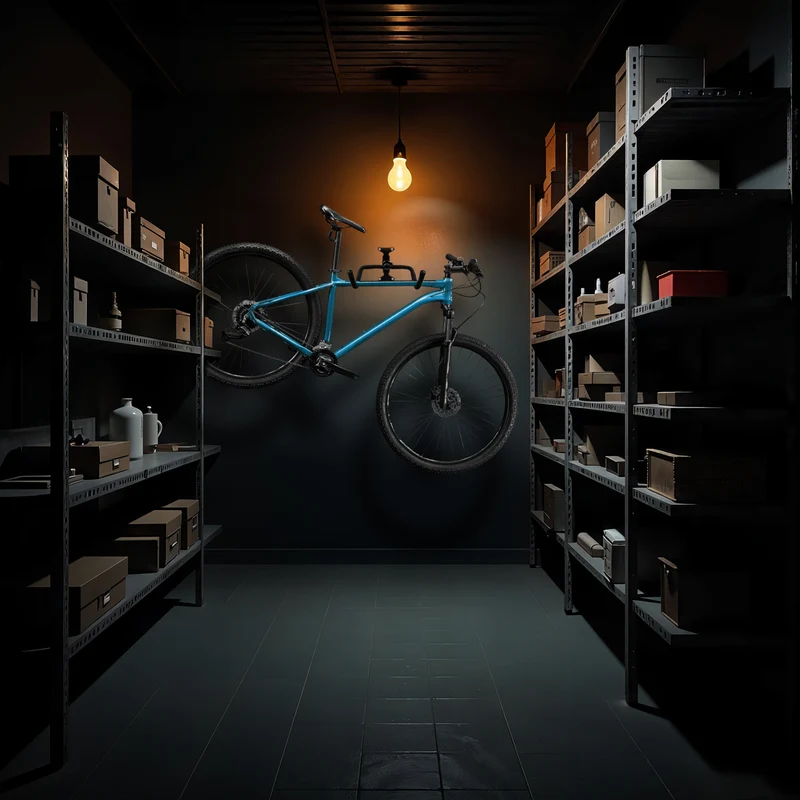 Cykelhållare/vägghängare Maclean, horisontell, stål, max. belastning 30 kg, MC-431, 3 stycken