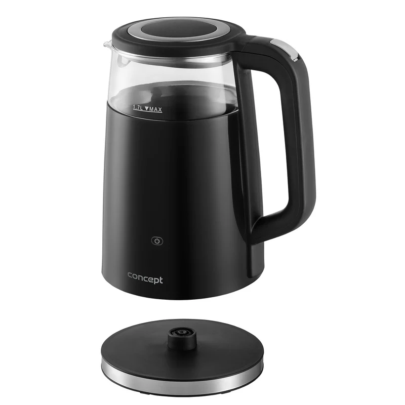 1.7L Concept vattenkokare i glas med temperaturkontroll RK4100
