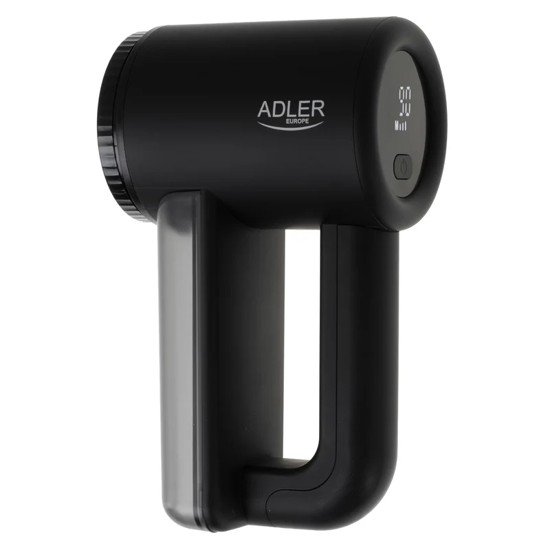Adler tygskärare, LCD-display, 3 hastigheter, svart, AD 9617 black