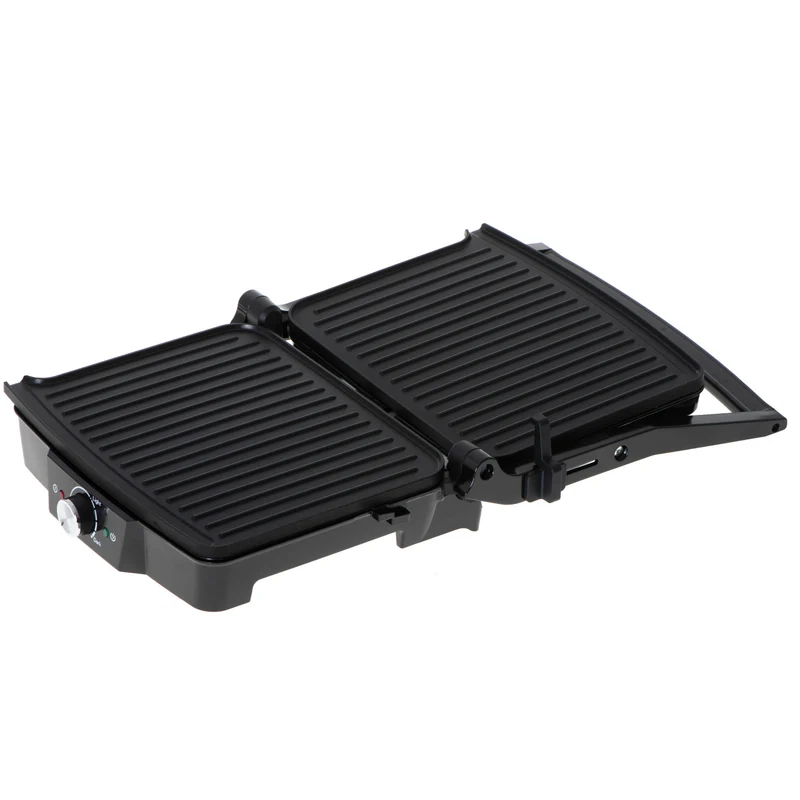 Camry elektrisk grill, stor yta 28x23 cm, temperaturreglering, maximal effekt 2500 W, CR 3053