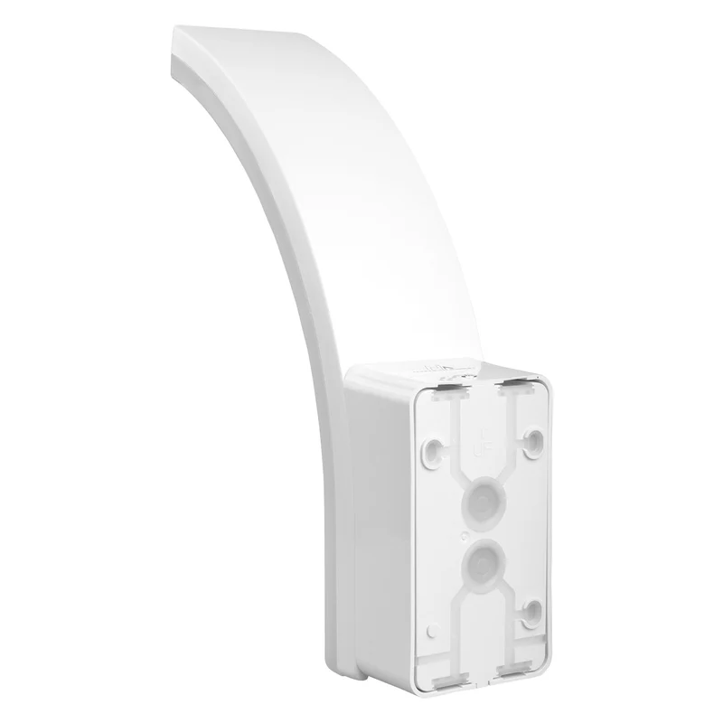 Maclean rörelsesensor LED-lampa, PIR rörelsesensor, vit, 20W, IP65, 2000lm, neutralvit (4000K) MCE512 W, 2 st