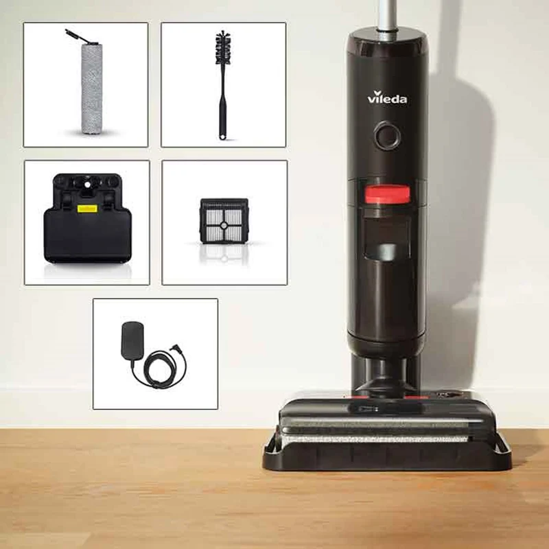 Sladdlös dammsugare Vileda Pure Clean S5 Plus med extra tillbehör