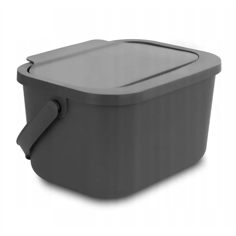 Bioavfallskärl, 4,5 liter, grå, Mini Bini