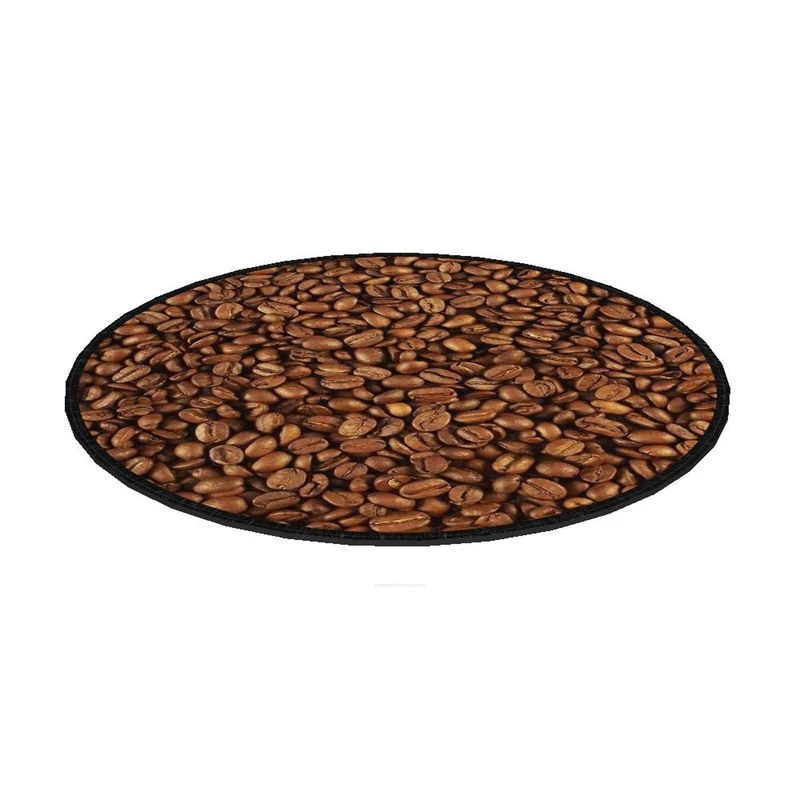 Bertoni stolsdyna, dekorativ, filt, 35 cm, Kaffe, EE0061