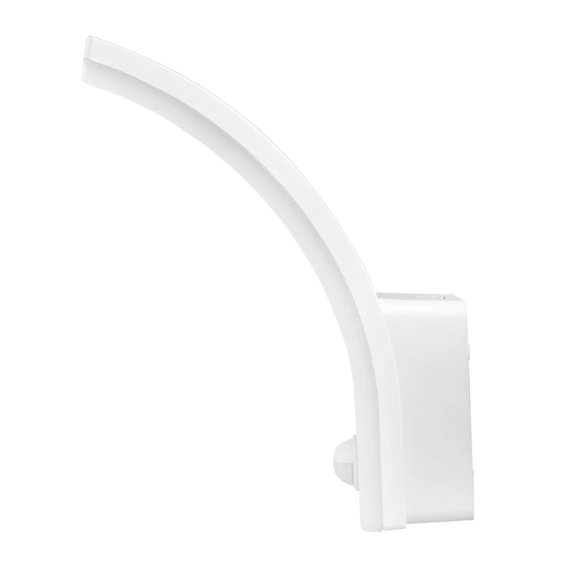 Maclean rörelsesensor LED-lampa, PIR rörelsesensor, vit, 20W, IP65, 2000lm, neutralvit (4000K) MCE512 W, 4 st