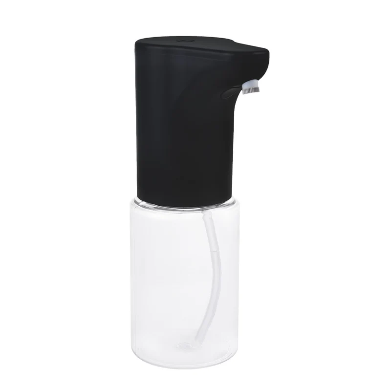 Promedix automatisk dispenser, dispenserbehållare för flytande tvål, desinfektionsvätskor, 300ml, 4xAA, svart, PR-540 B
