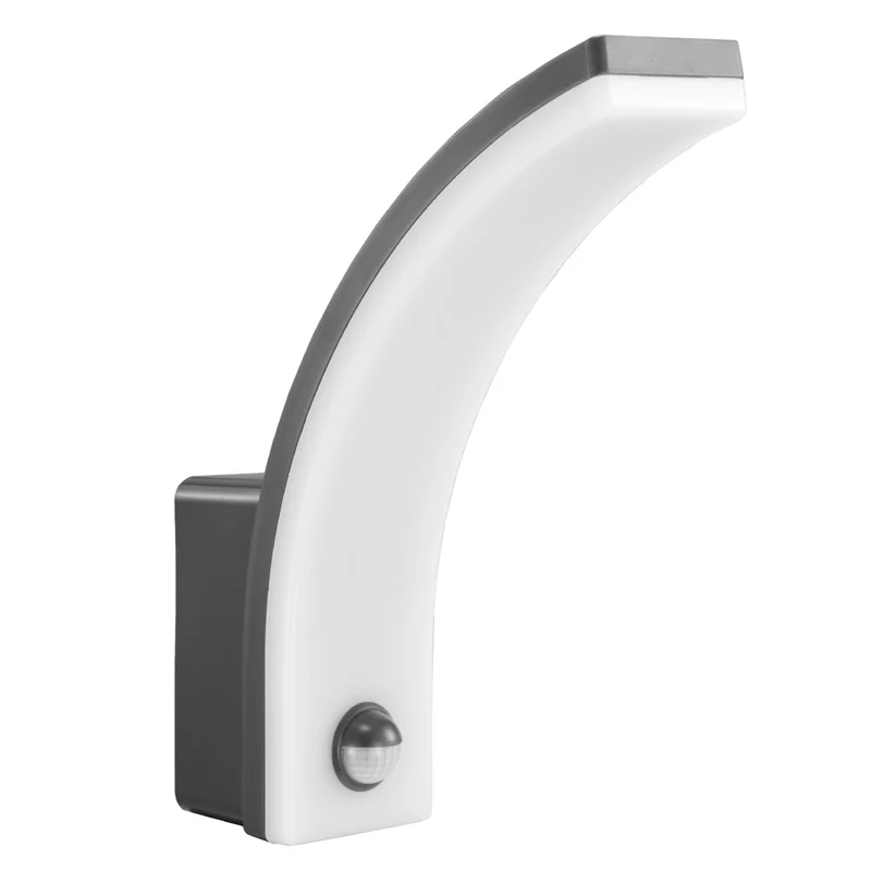 Maclean rörelsesensor LED-lampa, PIR rörelsesensor, grå, 20W, IP65, 2000lm, neutralvit (4000K) MCE512 GR, 4 st