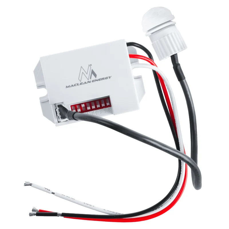 Maclean PIR-rörelsedetektor, med extern sensor,12-24V DC, 360°, MCE32 V