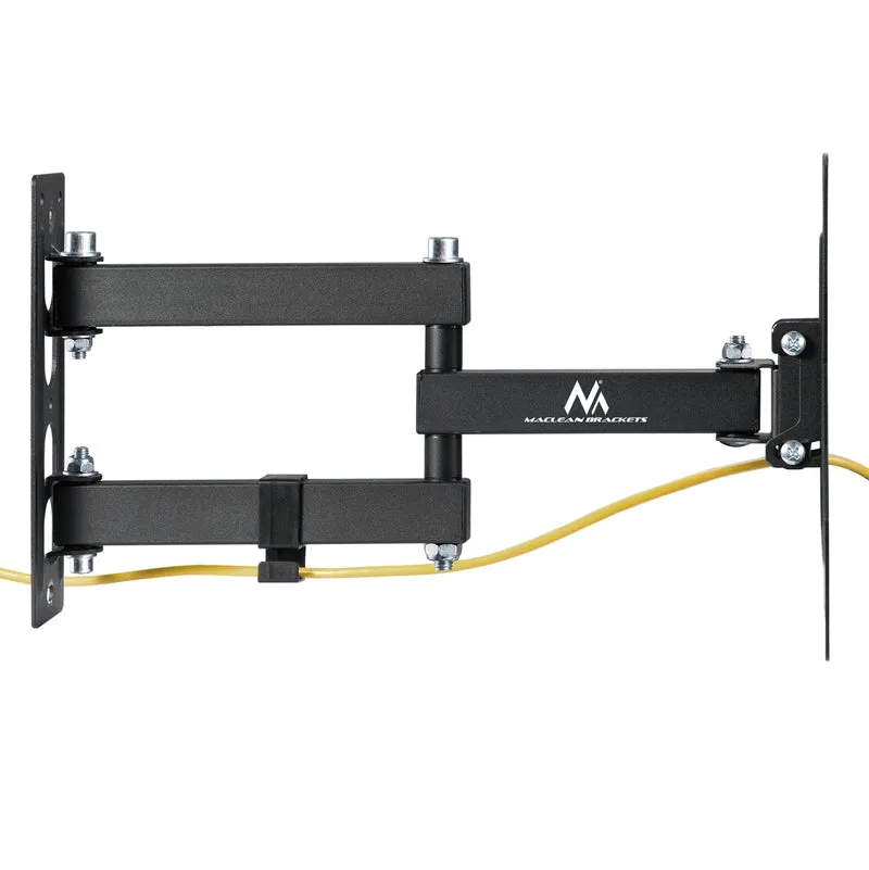 Fäste för Maclean, Universal, VESA 200x20 max, 23-43", 30kg, Svart, MC-700N