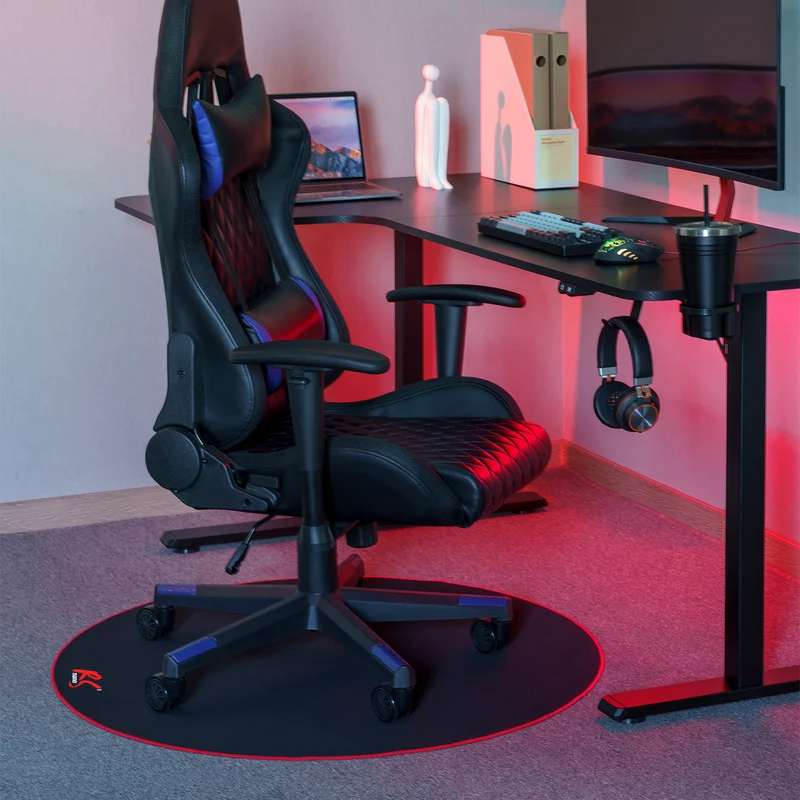 NanoRS sittunderlag för gaming, rund, 100cm, RS172
