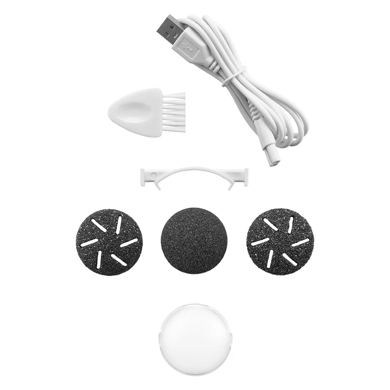 Concept elektrisk hälfil, 3 dynor, uppladdningsbar, svart, PN3020