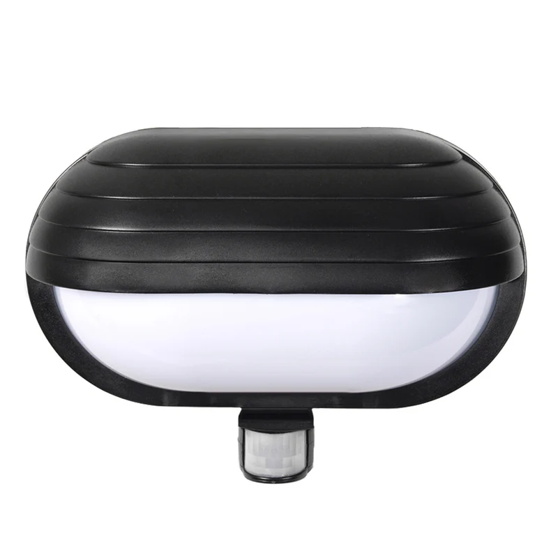 Maclean väggarmatur, med PIR-sensor, max. 60W, 180°, MCE33B + LED 8W