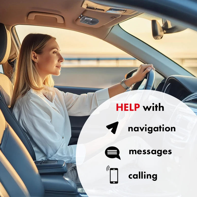 Bluetooth 5.0-handsfree-set Audiocore AC480 A2DP, 2 W-högtalare, Google och Siri