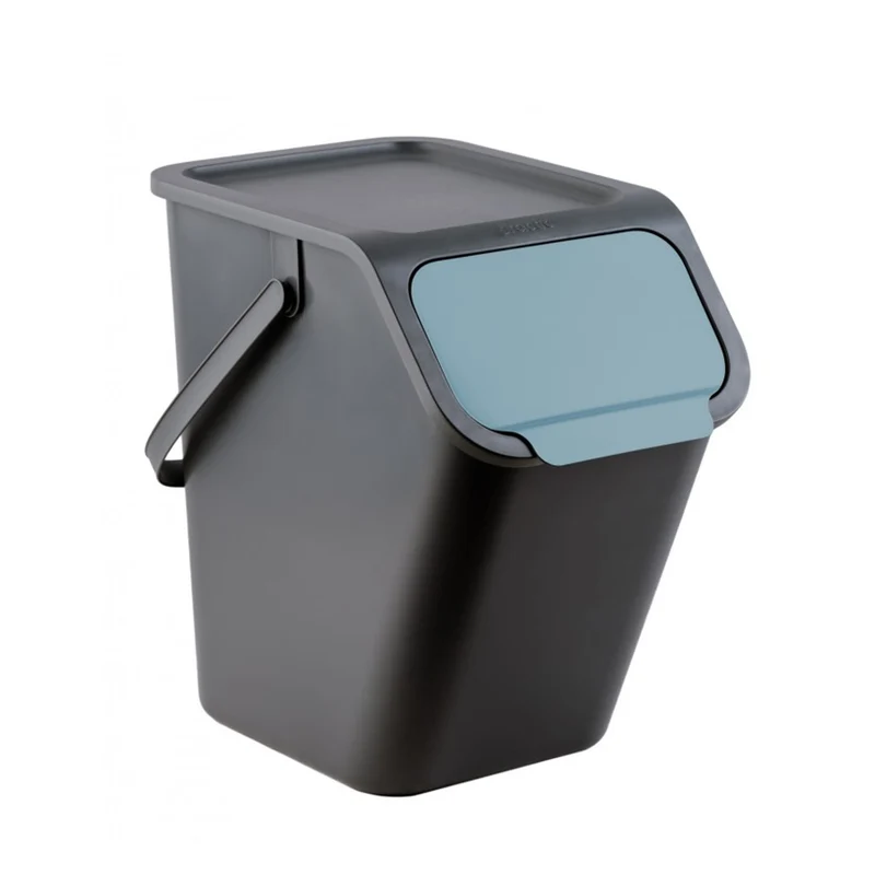 Praktisk behållarsats, för separering, 4x25l, svart, Bini 10100577