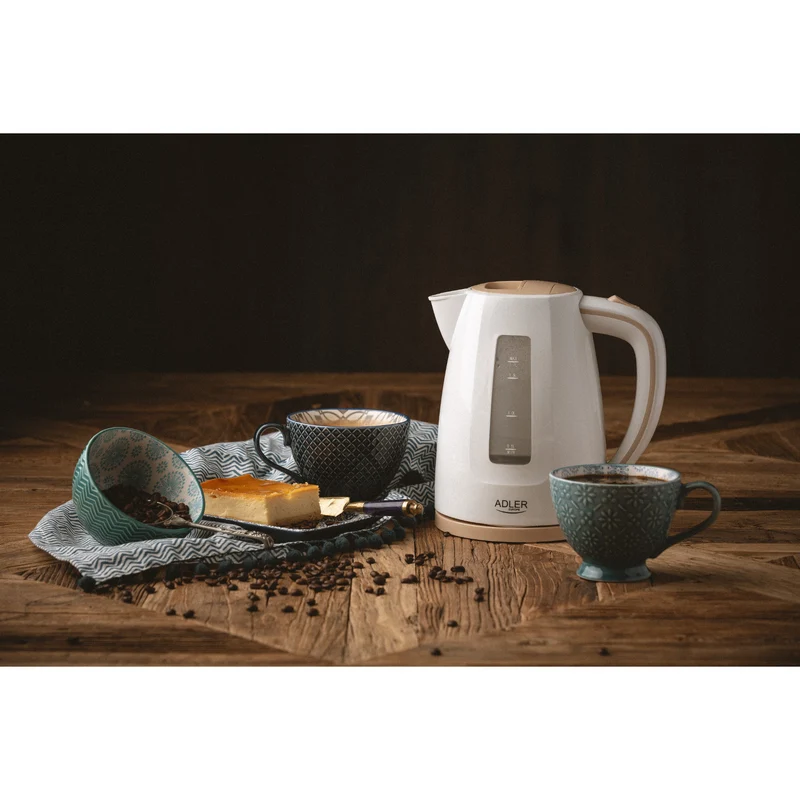 Vattenkokare, 1,7 L Plast, AD 1264, 2200W – Snabb och Effektiv Kokning