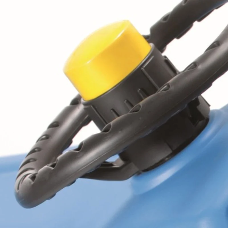Prosperplast Bullet Control plastsläde med ratt, mörkblå