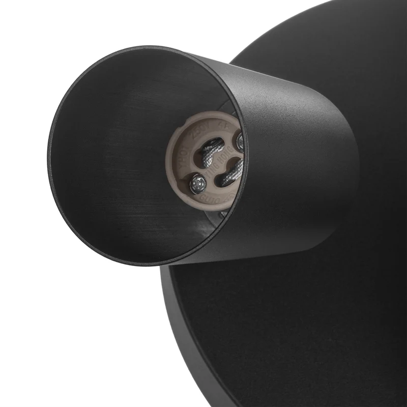 Maclean taklampa, spot, rörlig, aluminium, 3xGU10, 55x100mm, mattsvart, MCE362 B