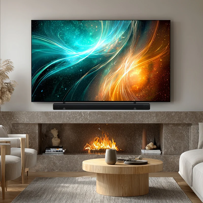 Universellt Soundbar-fäste upp till 15 kg Högtalarfäste för montering under TV:n